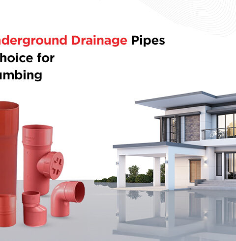UPVC underground drainage pipes