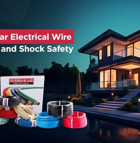 How Sudhakar Electrical Wire Ensures Fire and Shock Safety